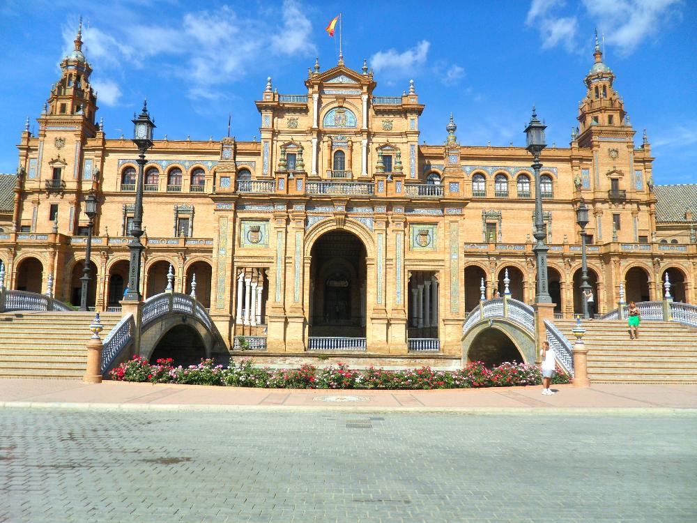 Plaza de Espana from Center