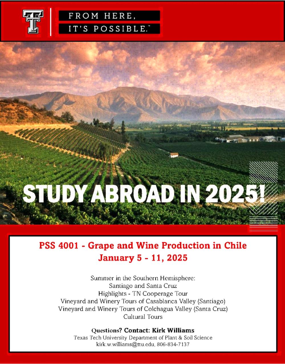 2025 Chile Intersession